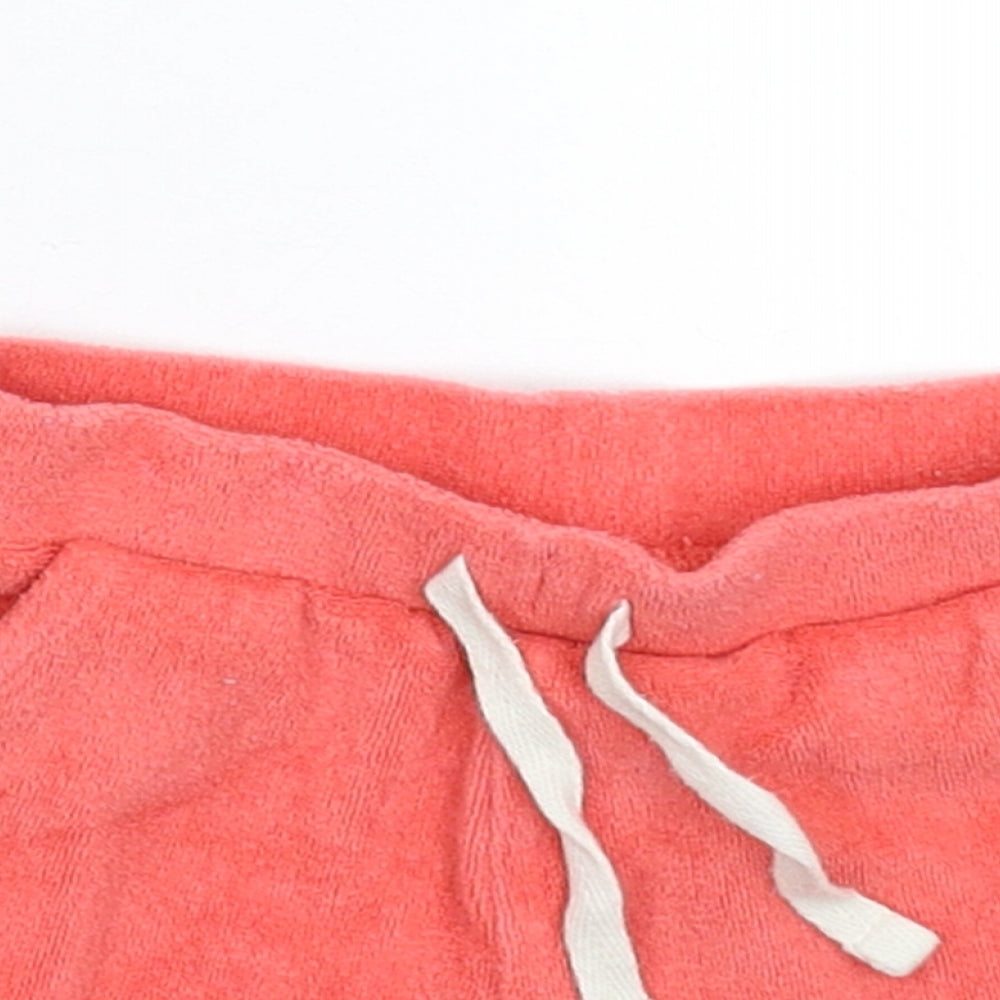 NEXT Girls Pink   Cropped Trousers Size 9-12 Months  - Shorts