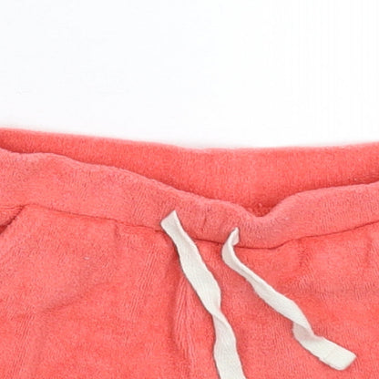 NEXT Girls Pink   Cropped Trousers Size 9-12 Months  - Shorts