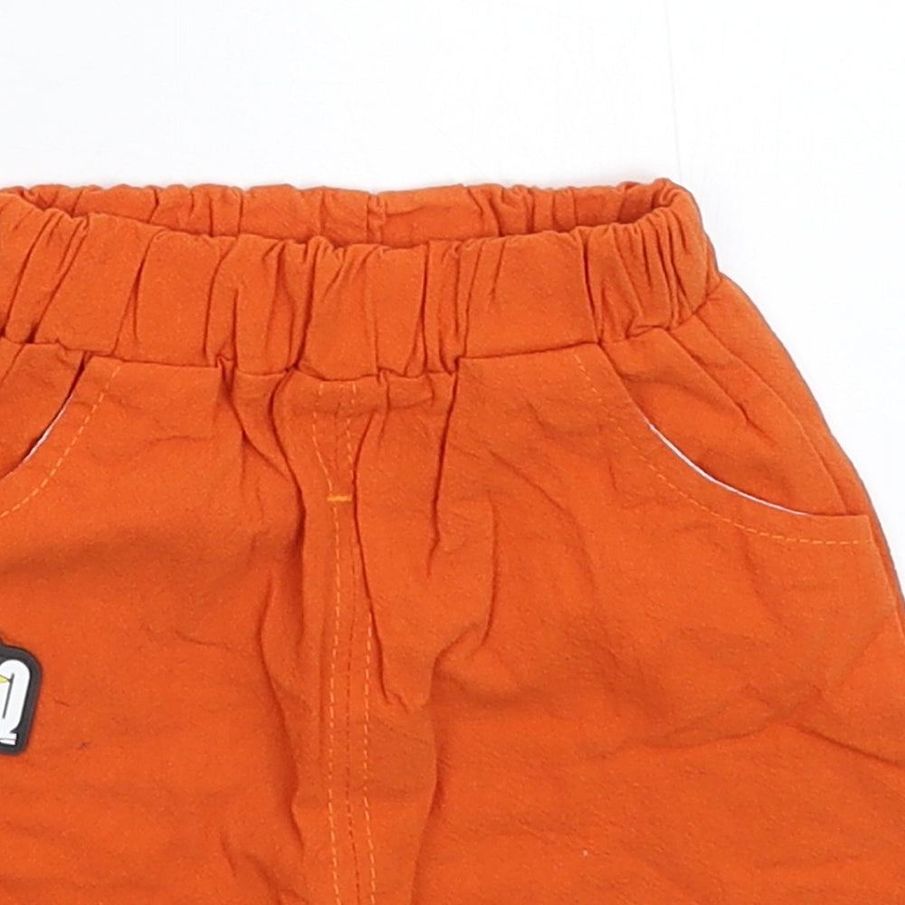 Preworn Baby Brown   Cropped Trousers Size 9-12 Months