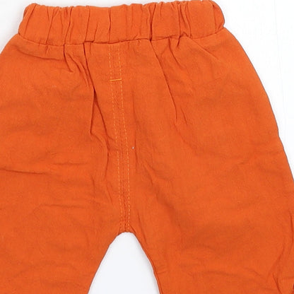 Preworn Baby Brown   Cropped Trousers Size 9-12 Months