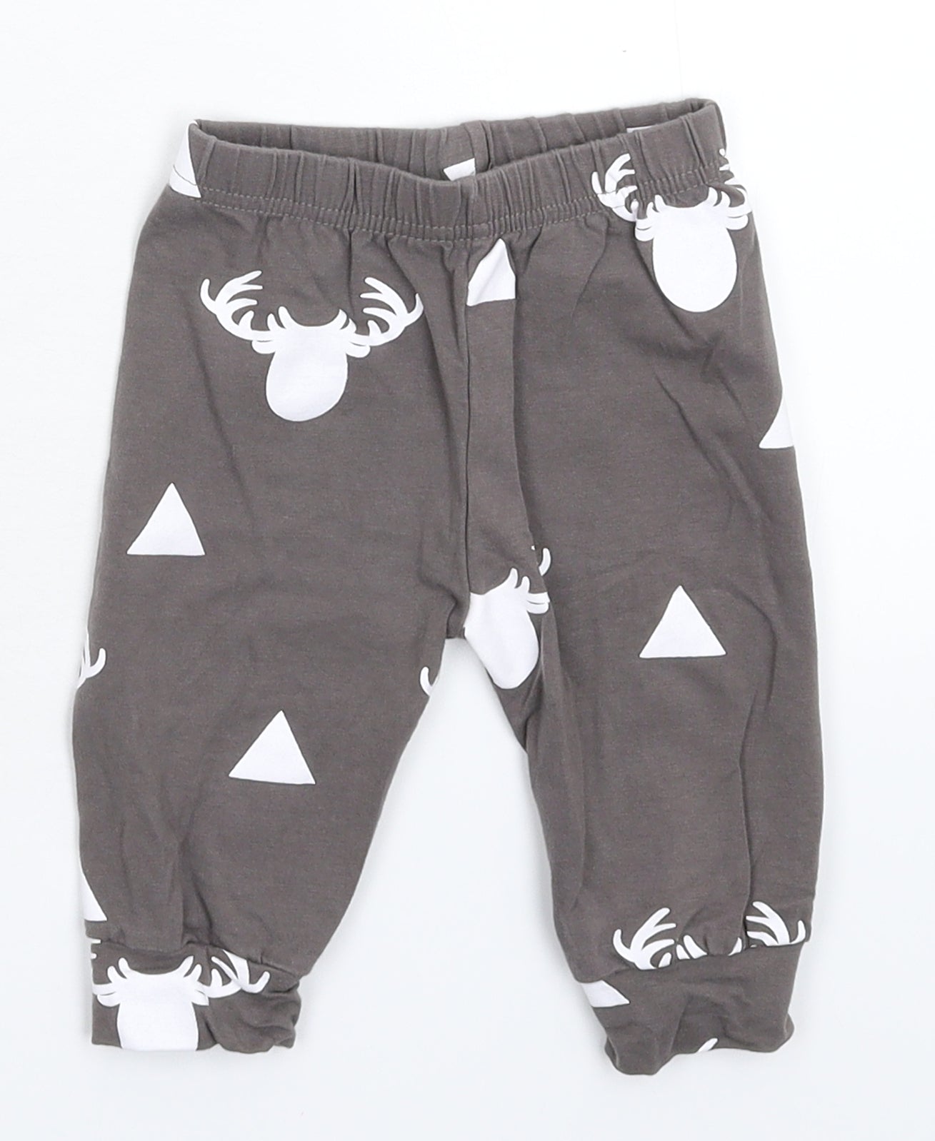 Preworn Baby Grey   Jogger Trousers Size 9-12 Months