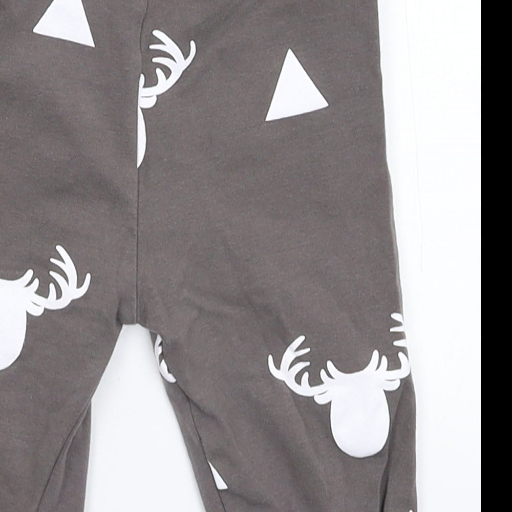 Preworn Baby Grey   Jogger Trousers Size 9-12 Months