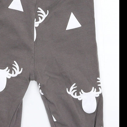 Preworn Baby Grey   Jogger Trousers Size 9-12 Months