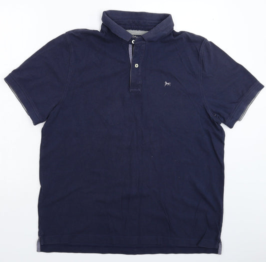J Hampton Mens Blue    Polo Size XL