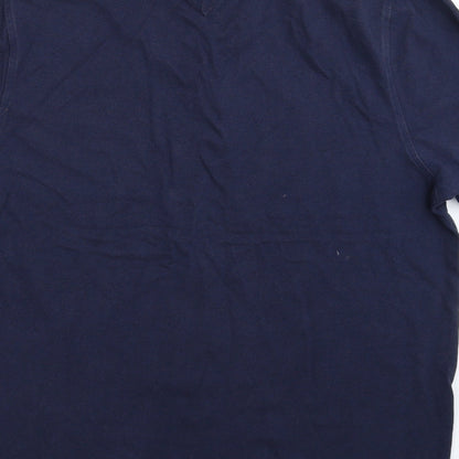 J Hampton Mens Blue    Polo Size XL