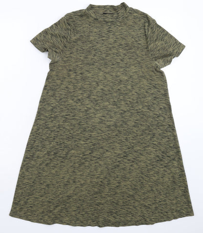 New Look Womens Green   T-Shirt Dress  Size 10