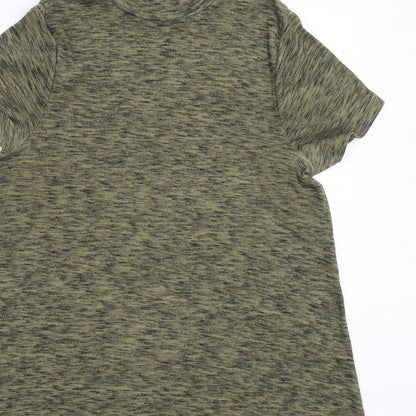 New Look Womens Green   T-Shirt Dress  Size 10