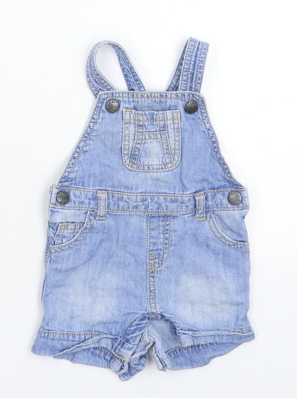 F&F Baby Blue   Dungaree One-Piece Size 3-6 Months