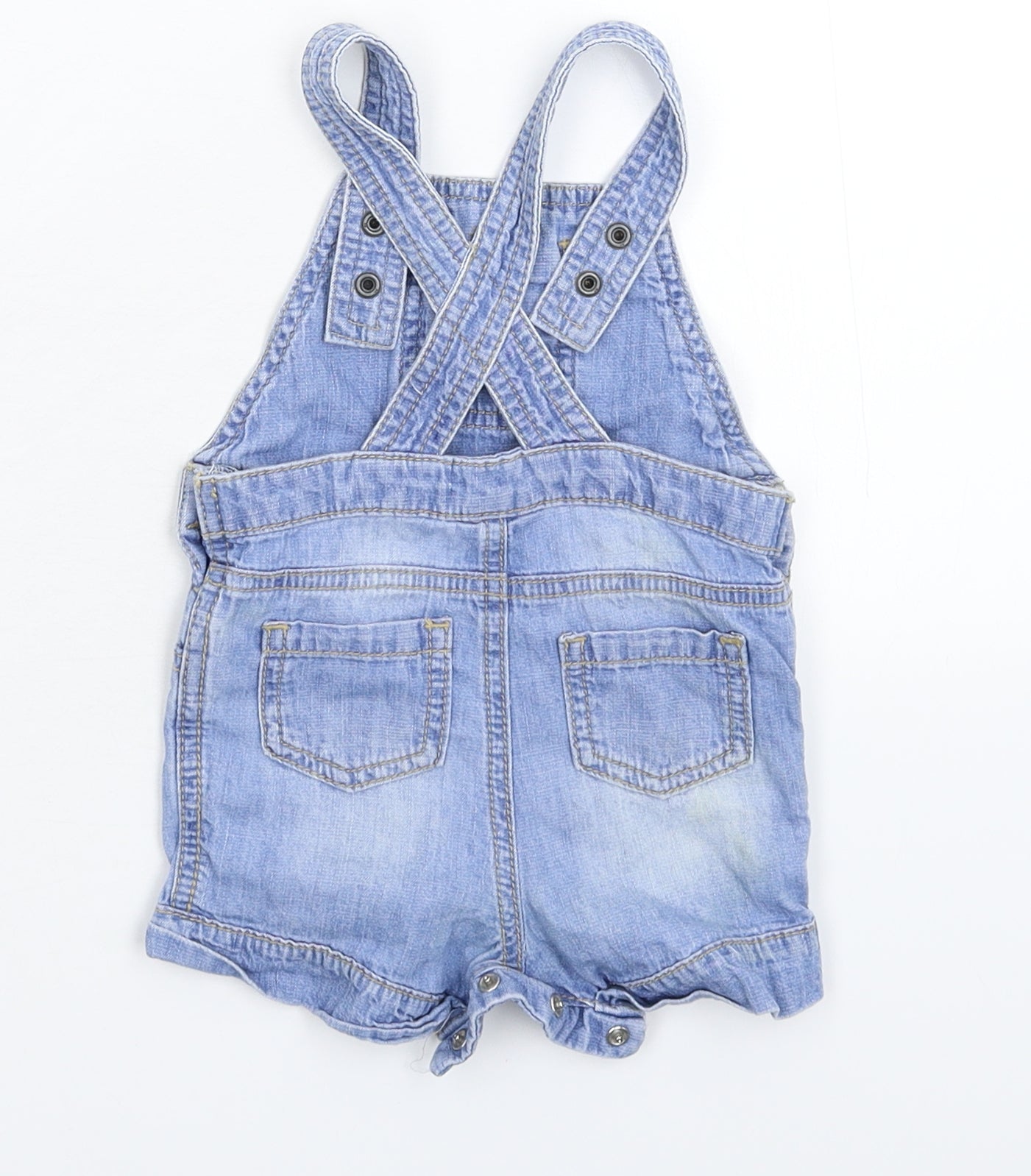 F&F Baby Blue   Dungaree One-Piece Size 3-6 Months