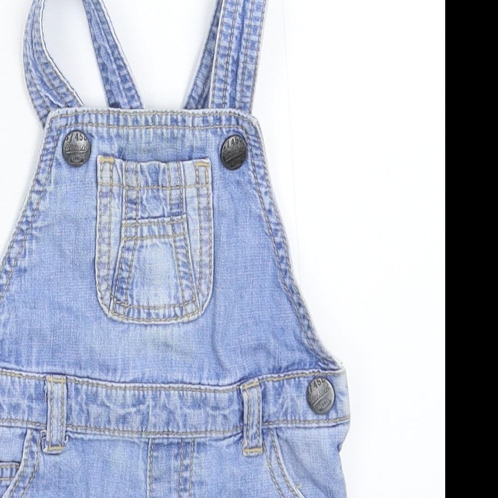 F&F Baby Blue   Dungaree One-Piece Size 3-6 Months