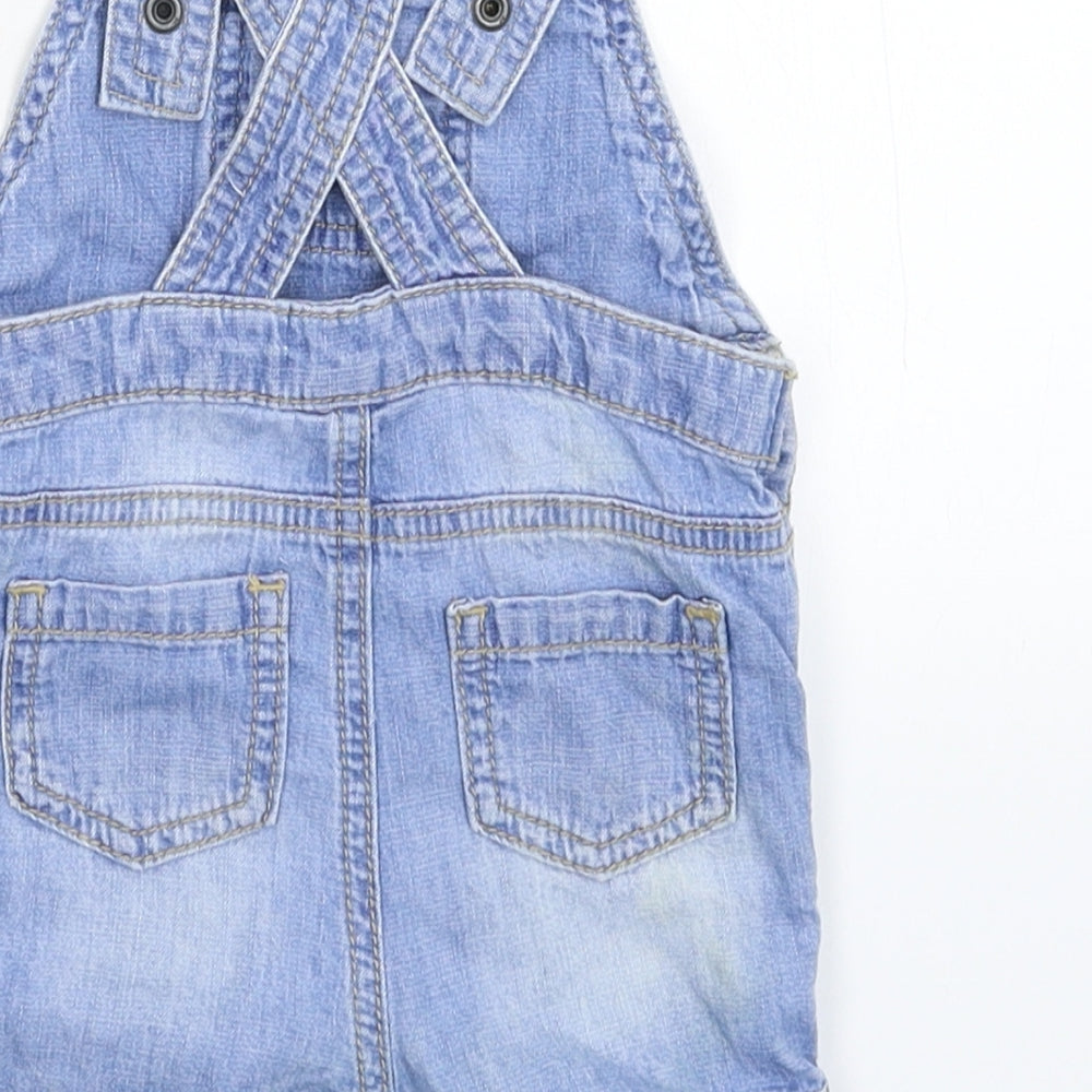 F&F Baby Blue   Dungaree One-Piece Size 3-6 Months