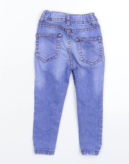 Denim & Co. Baby Blue  Denim Capri Jeans Size 18-24 Months