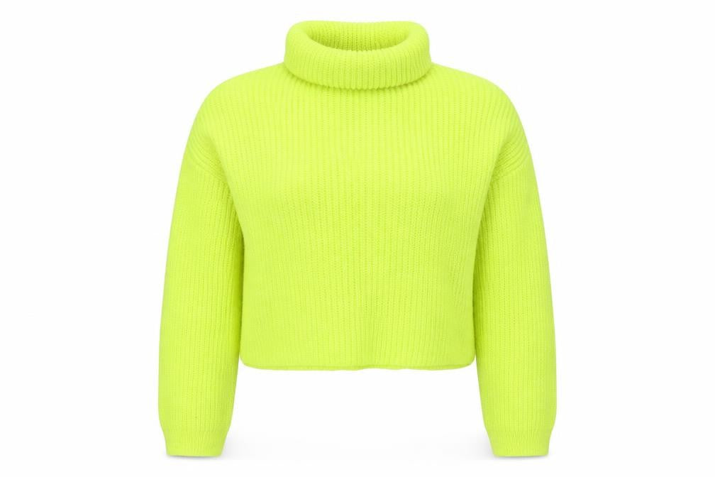Womens UK Size S New Look Yellow Pullover Jumper