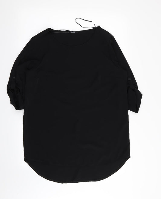 Asda George Womens Black   A-Line  Size 14