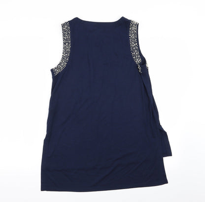 A&G Womens Blue   Basic Tank Size 10