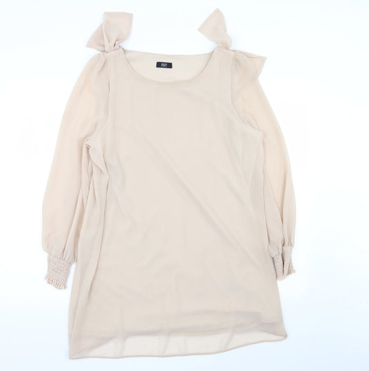 F&F Womens Beige   A-Line  Size 14