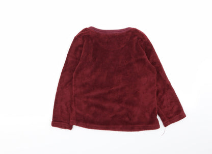 Primark Boys Brown Solid   Pyjama Top Size 6-7 Years