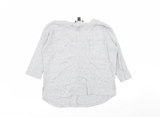 Primark Womens Grey   Basic T-Shirt Size 4