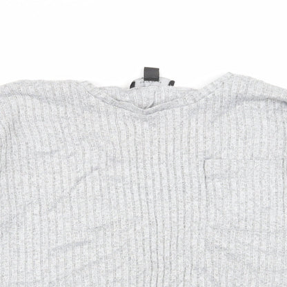 Primark Womens Grey   Basic T-Shirt Size 4