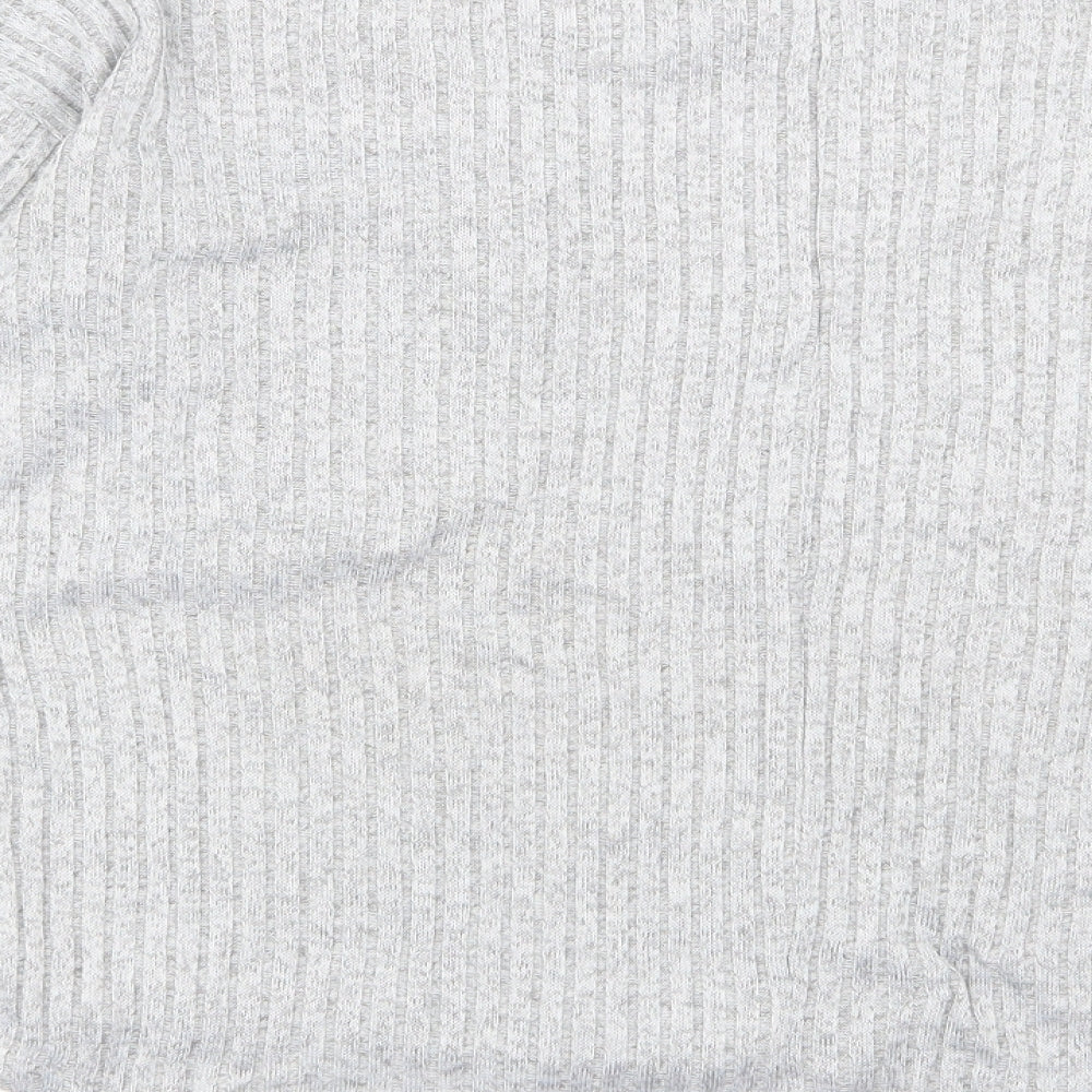 Primark Womens Grey   Basic T-Shirt Size 4