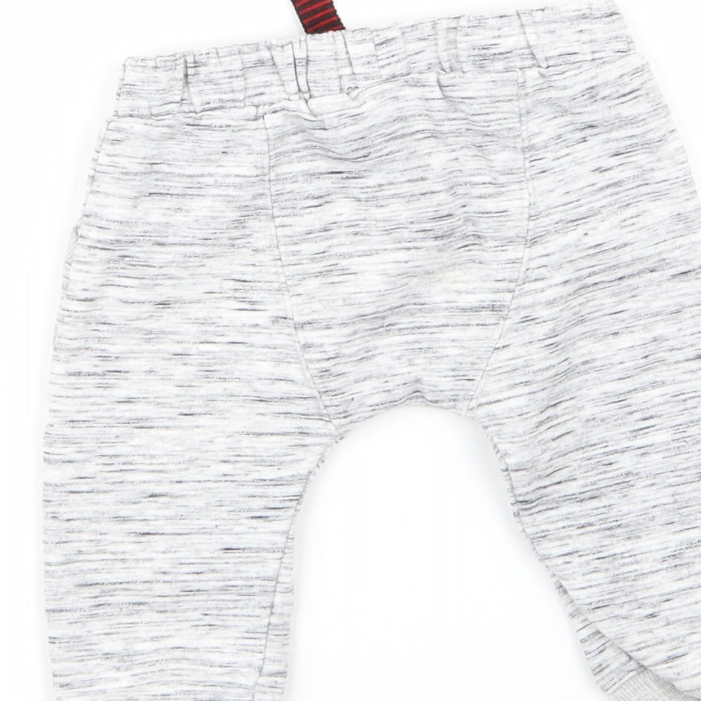 diney Boys Grey   Jogger Trousers Size 6-9 Months
