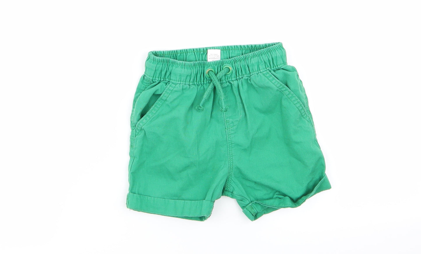 Asda George Boys Green   Capri Trousers Size 12-18 Months  - chino shorts