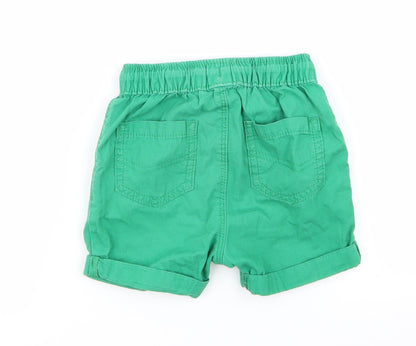 Asda George Boys Green   Capri Trousers Size 12-18 Months  - chino shorts