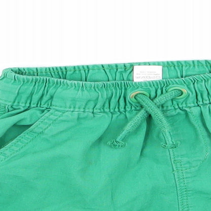 Asda George Boys Green   Capri Trousers Size 12-18 Months  - chino shorts