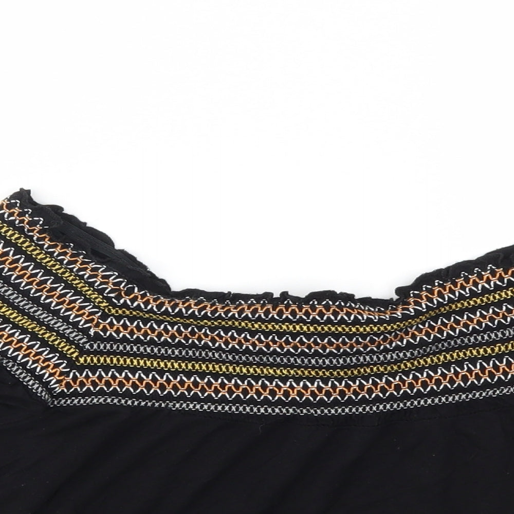 Primark Womens Black   Basic T-Shirt Size 8