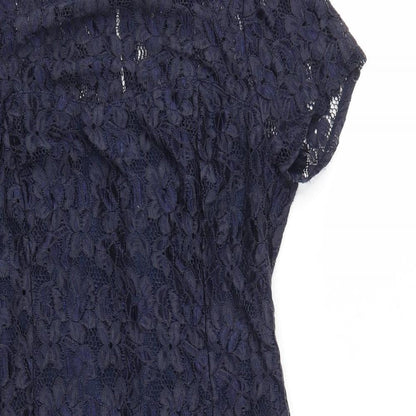 M&Co Womens Blue   A-Line  Size 10