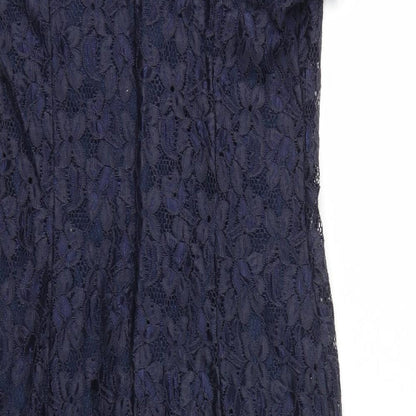 M&Co Womens Blue   A-Line  Size 10