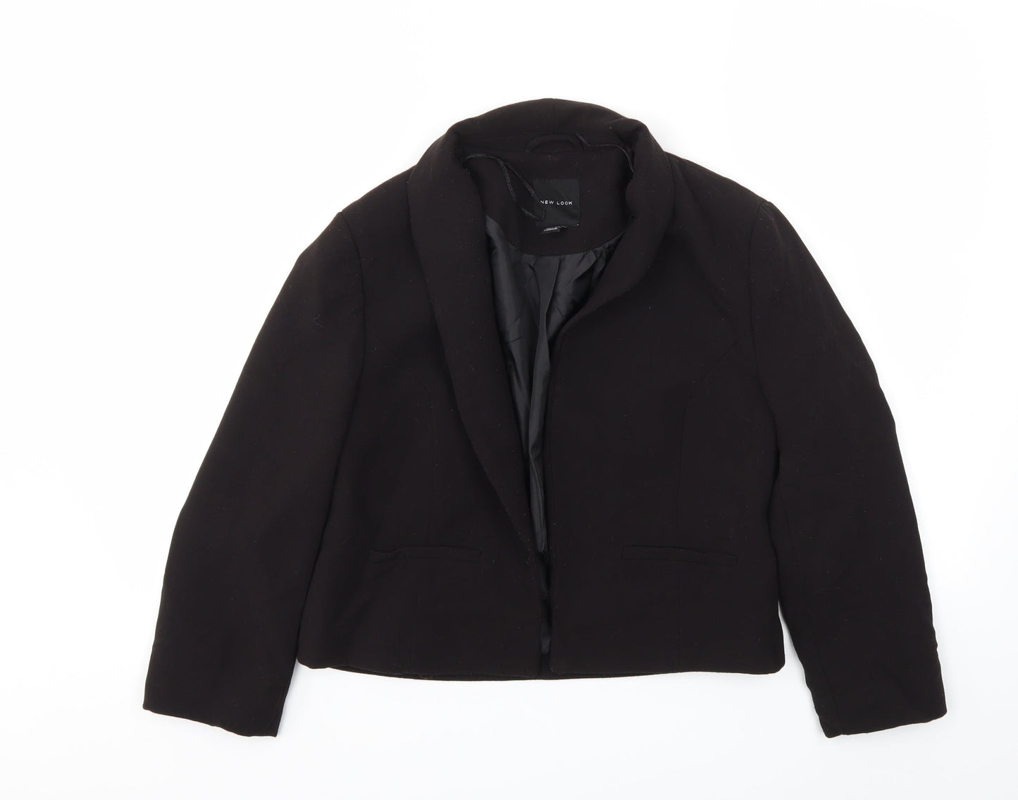New Look Womens Black   Jacket Blazer Size 12