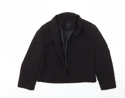 New Look Womens Black   Jacket Blazer Size 12