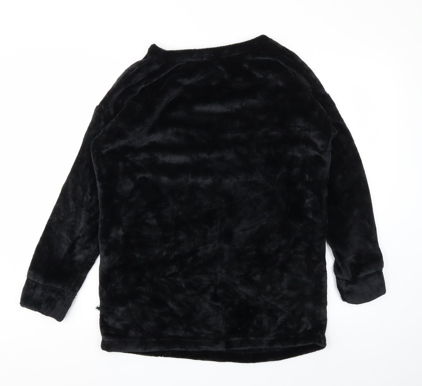 M&S Womens Black Animal Print  Top Gown Size 10