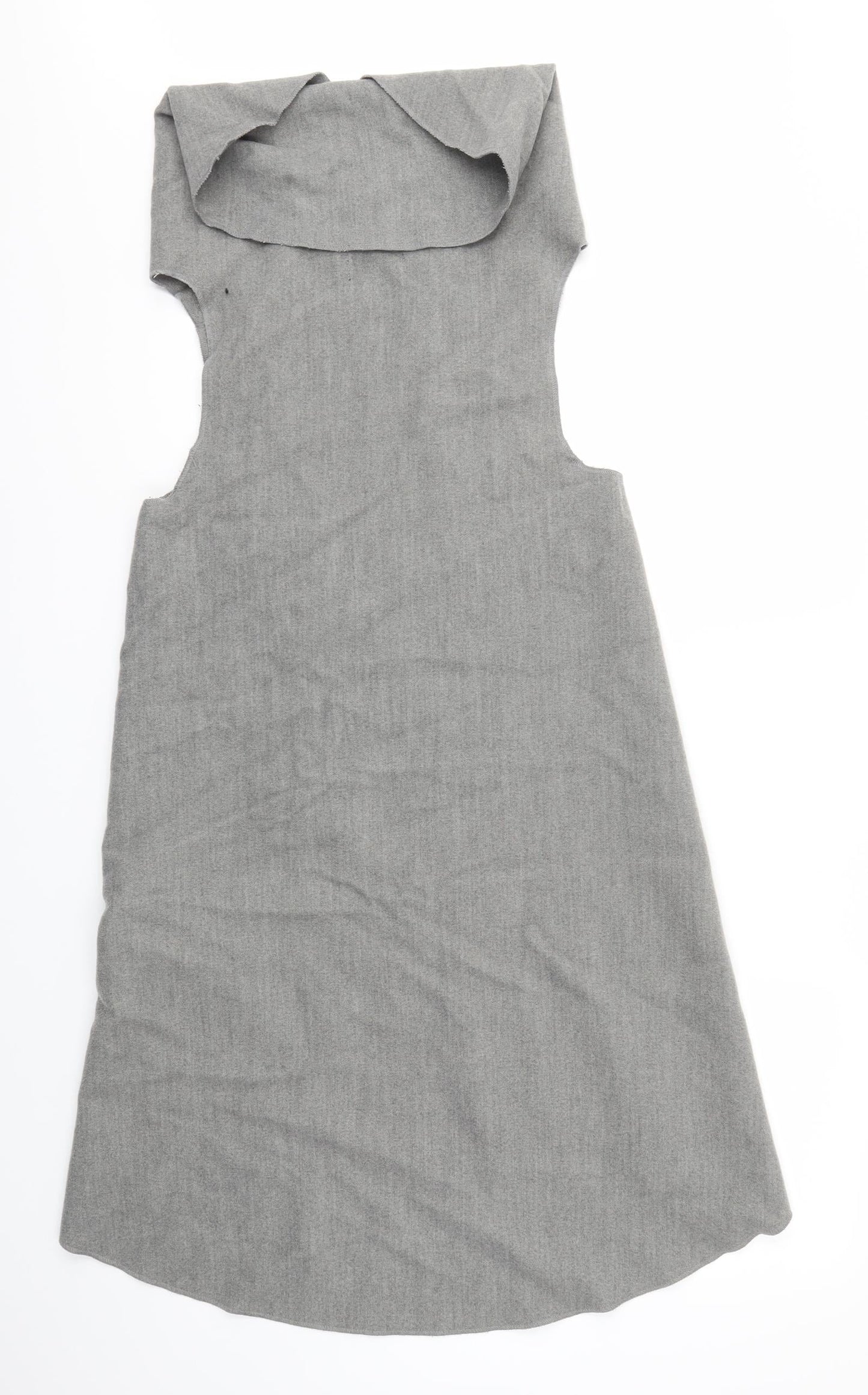 Womens UK Size M New Look Grey Overcoat