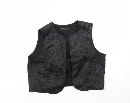 Blush Womens Black   Jacket  Size S