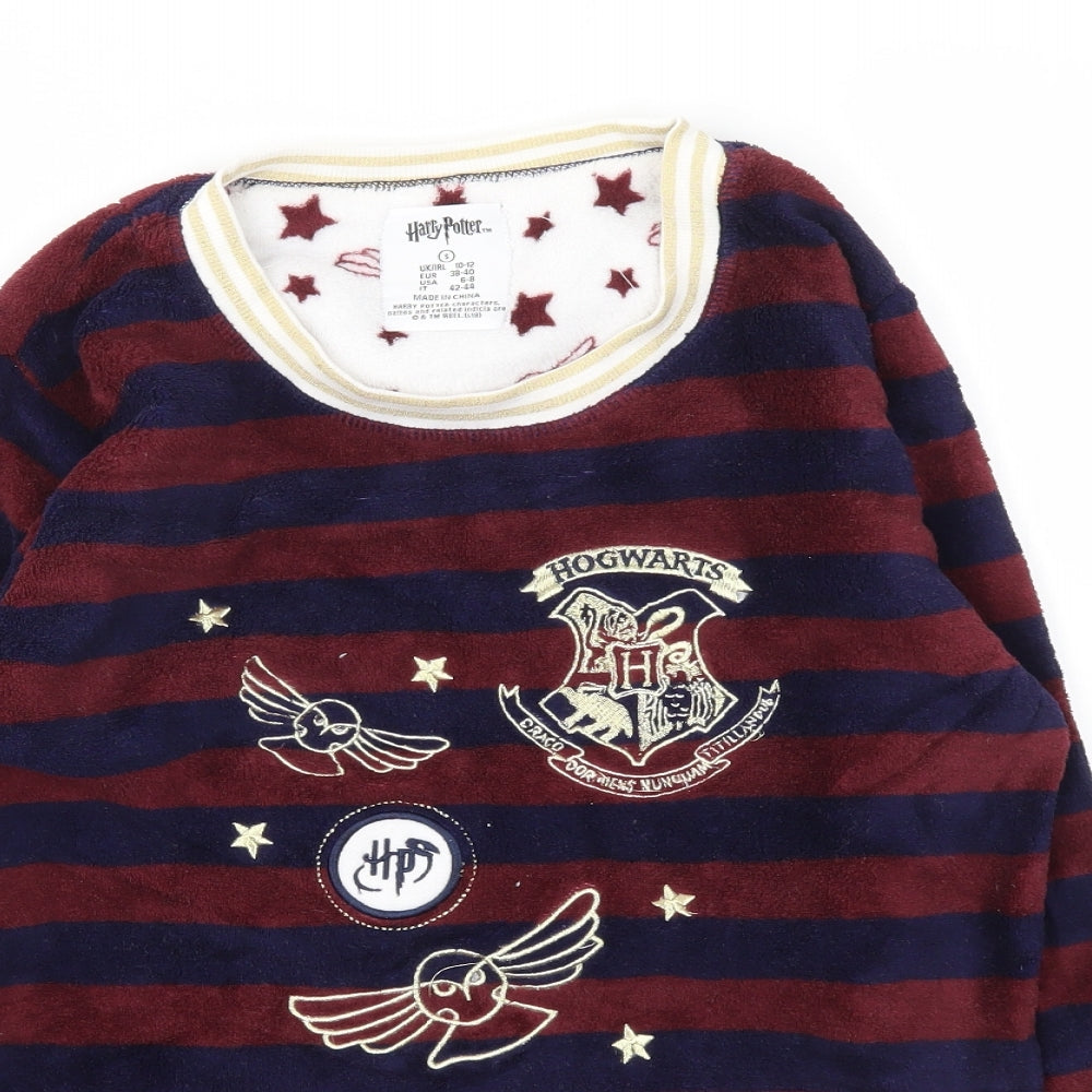 Primark Girls Multicoloured Striped  Top Pyjama Top Size S