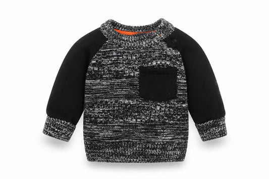 Primark Boys Black   Pullover Jumper Size 0-3 Months