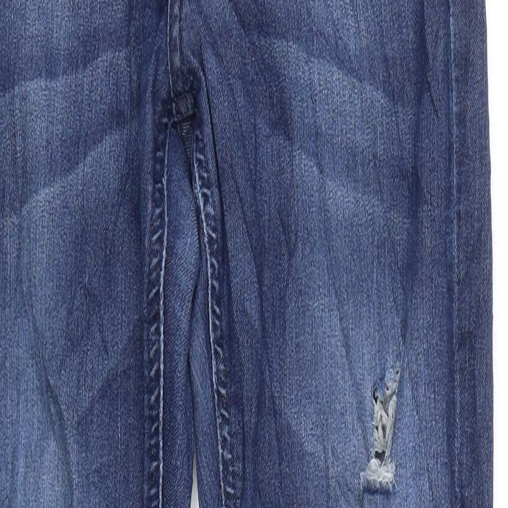 Womens UK Size 10 H&M Regular Fit Skinny Blue Jeans