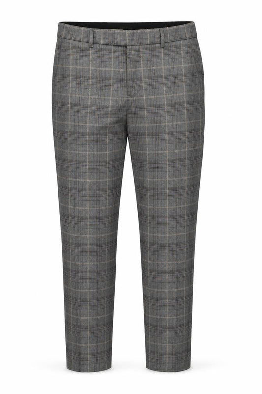 Womens UK Size 34 River Island Regular Fit Carrot Grey Trousers