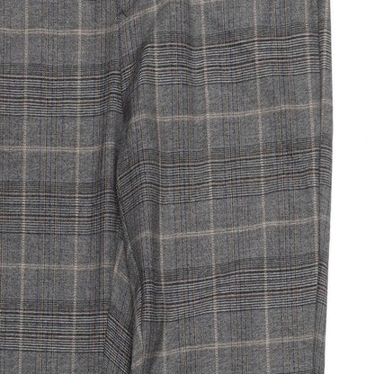 Womens UK Size 34 River Island Regular Fit Carrot Grey Trousers