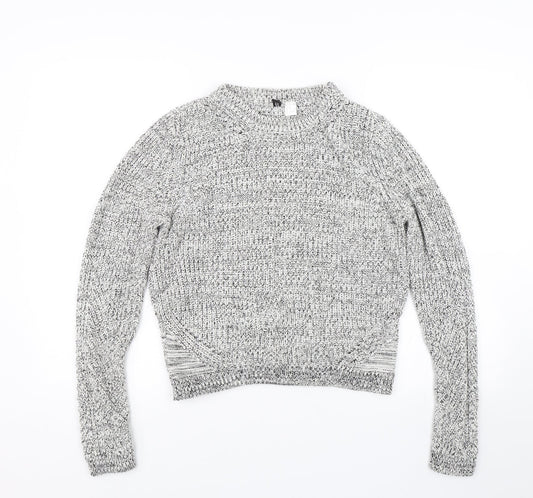 Womens UK Size M H&M Grey Pullover Jumper