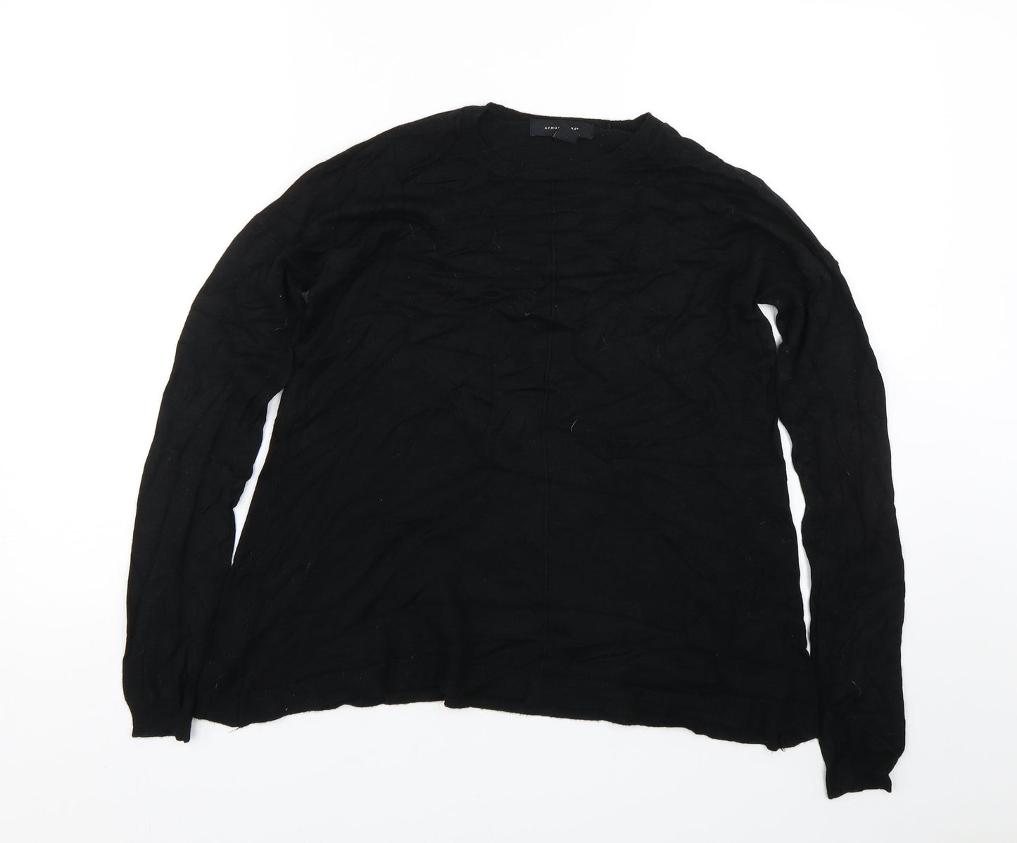 Womens UK Size 10 Atmosphere Black Pullover Jumper