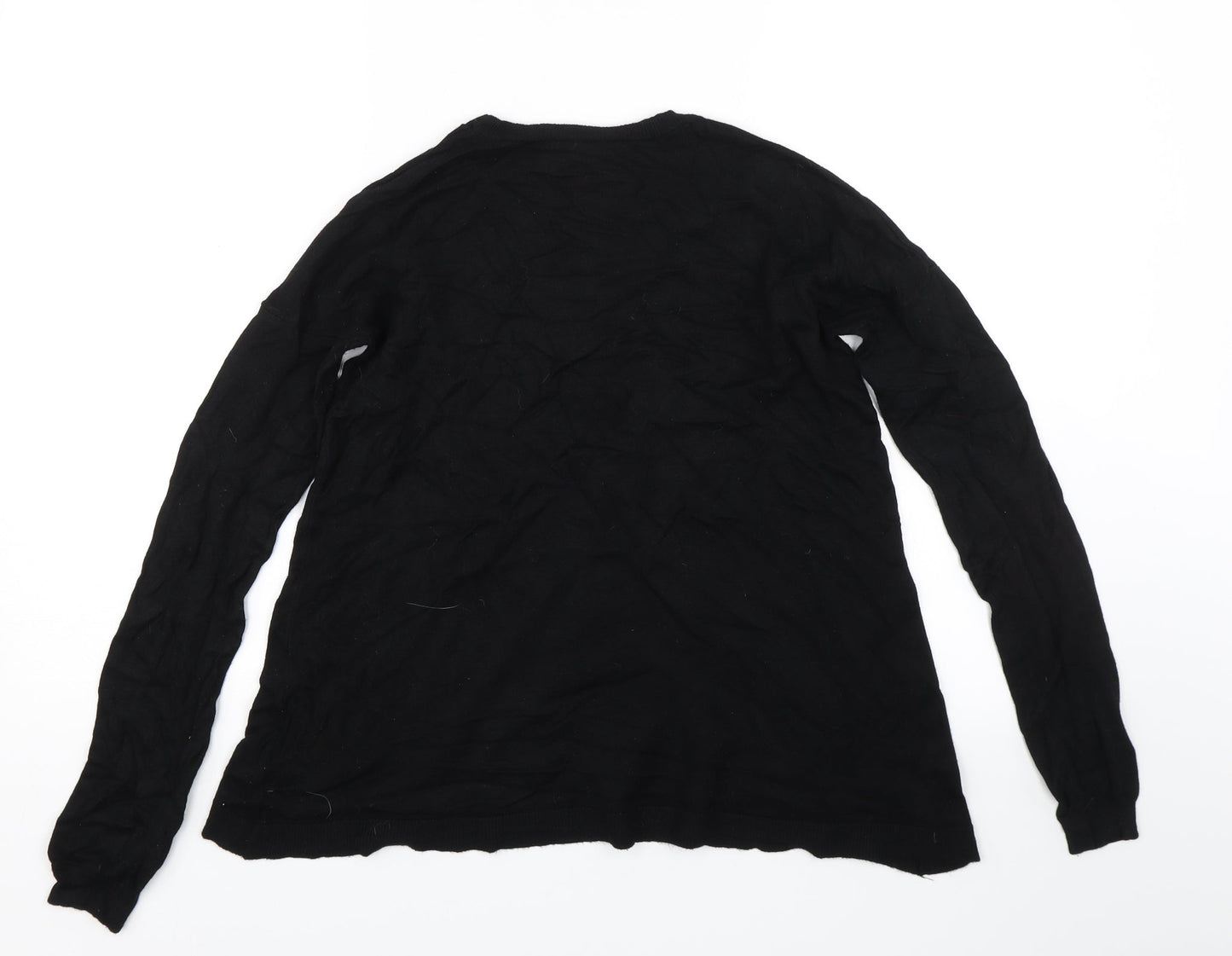 Womens UK Size 10 Atmosphere Black Pullover Jumper