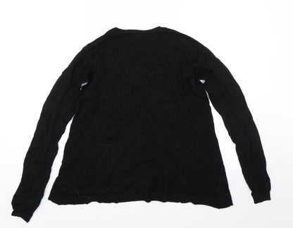 Womens UK Size 10 Atmosphere Black Pullover Jumper
