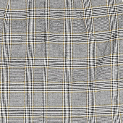 F&F Womens Grey Check  Bandage Skirt Size 10