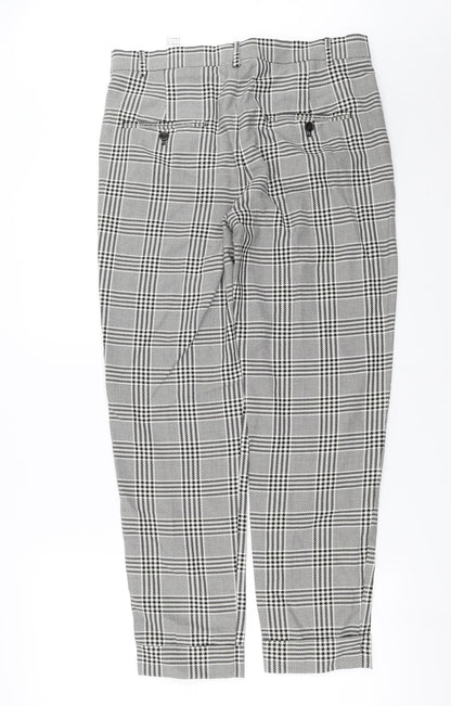 Womens UK Size 34 in Preworn Regular Fit  Black Trousers