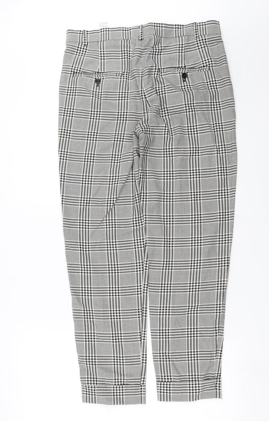 Womens UK Size 34 in Preworn Regular Fit  Black Trousers