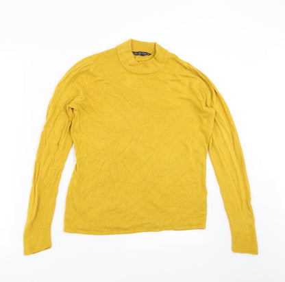Womens UK Size 12 Bonmarché Yellow Pullover Jumper