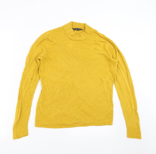 Womens UK Size 12 Bonmarché Yellow Pullover Jumper